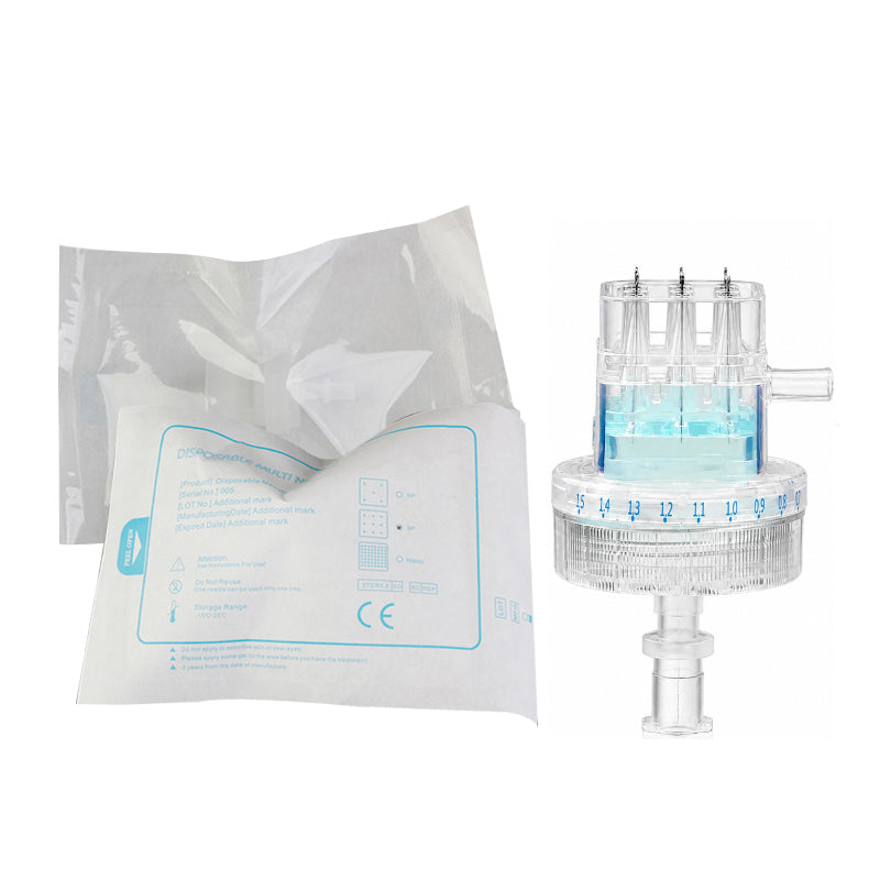 9 Pin 32G Mesotherapy Needle 0 to 2.5mm Adjustable