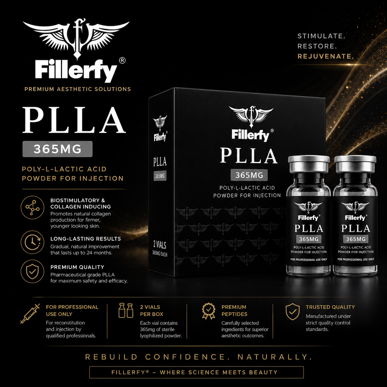 Fillerfy® PLLA 365mg