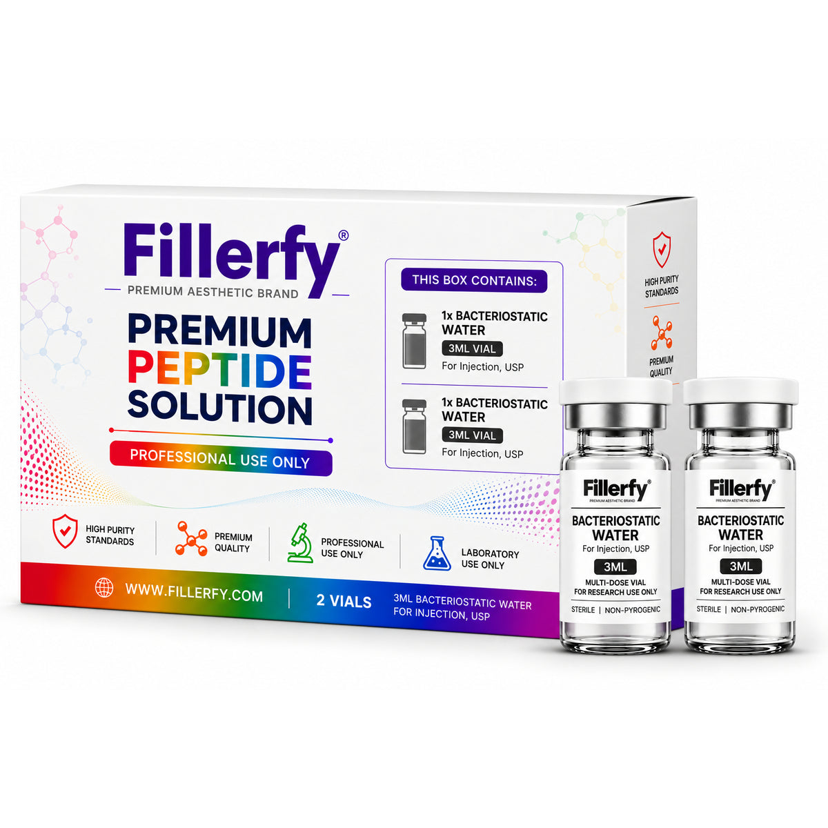 Fillerfy® Бактериостатическая вода 3 мл
