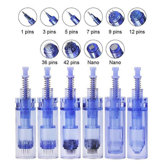 Derma Pen Needles (1 pin / 3 pin / 5 pin / 7 pin / 9 pin / 12 pin / 36 pin / 42 pin)