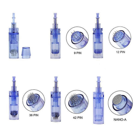 Derma Pen Needles (1 pin / 3 pin / 5 pin / 7 pin / 9 pin / 12 pin / 36 pin / 42 pin)