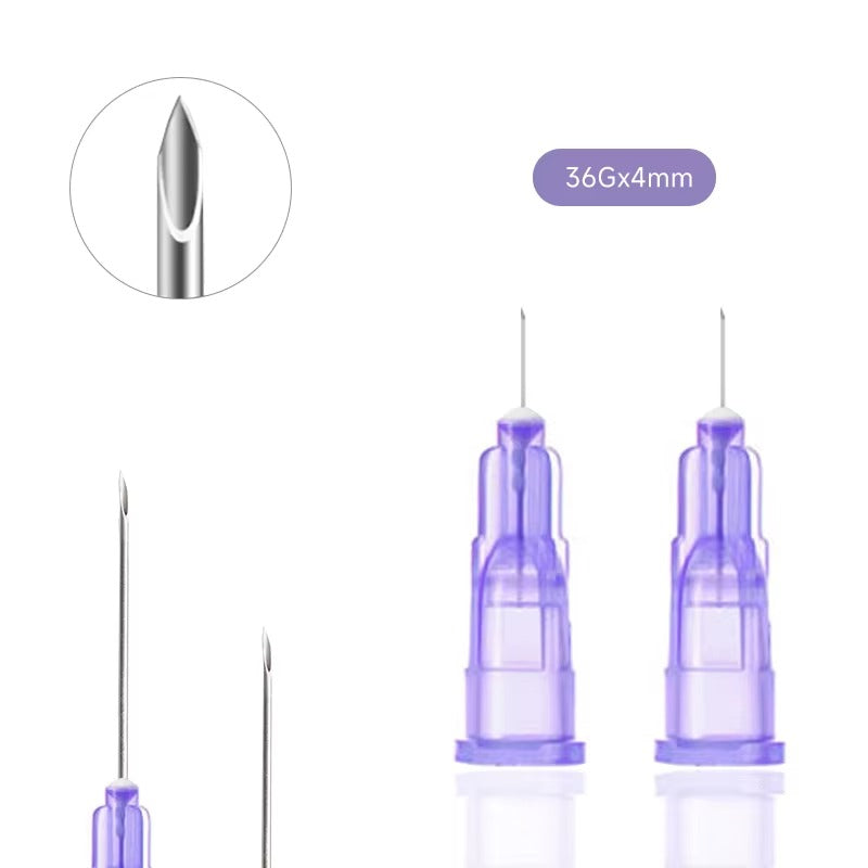 Disposable 36G Mesotherapy Needles – 100 Box